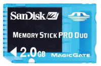 Sandisk Gaming MS Pro Duo 2GB (SDMSG-002G-B4)